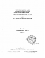 2013-09-04 Type V Registration Application Vol 1 of 1 Part I