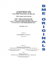 2014-02-12_Type_I_Permit_Application_Volume_1of5_Part_I_Response_TOC_TCEQ_Forms_Part_I